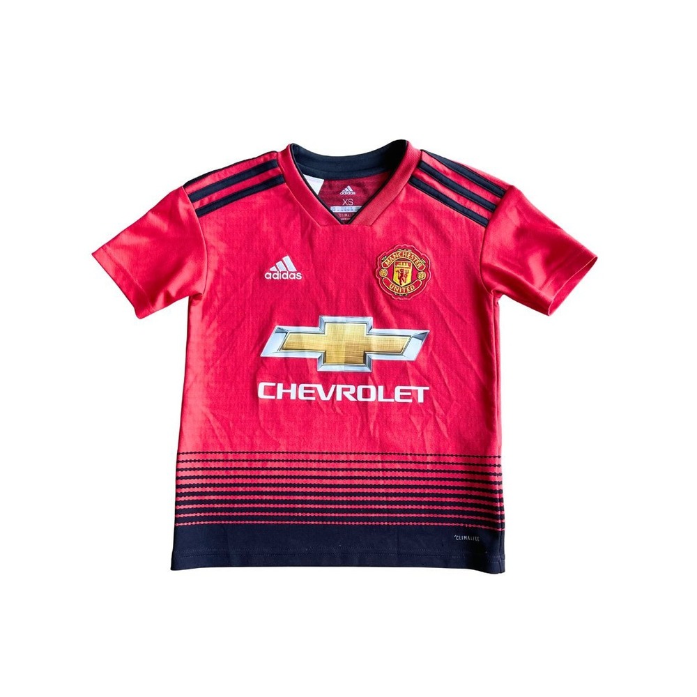 Adidas Manchester United Lingard #14 2018‎ 2019 Home Jersey Youth XS 7-8Y EPL